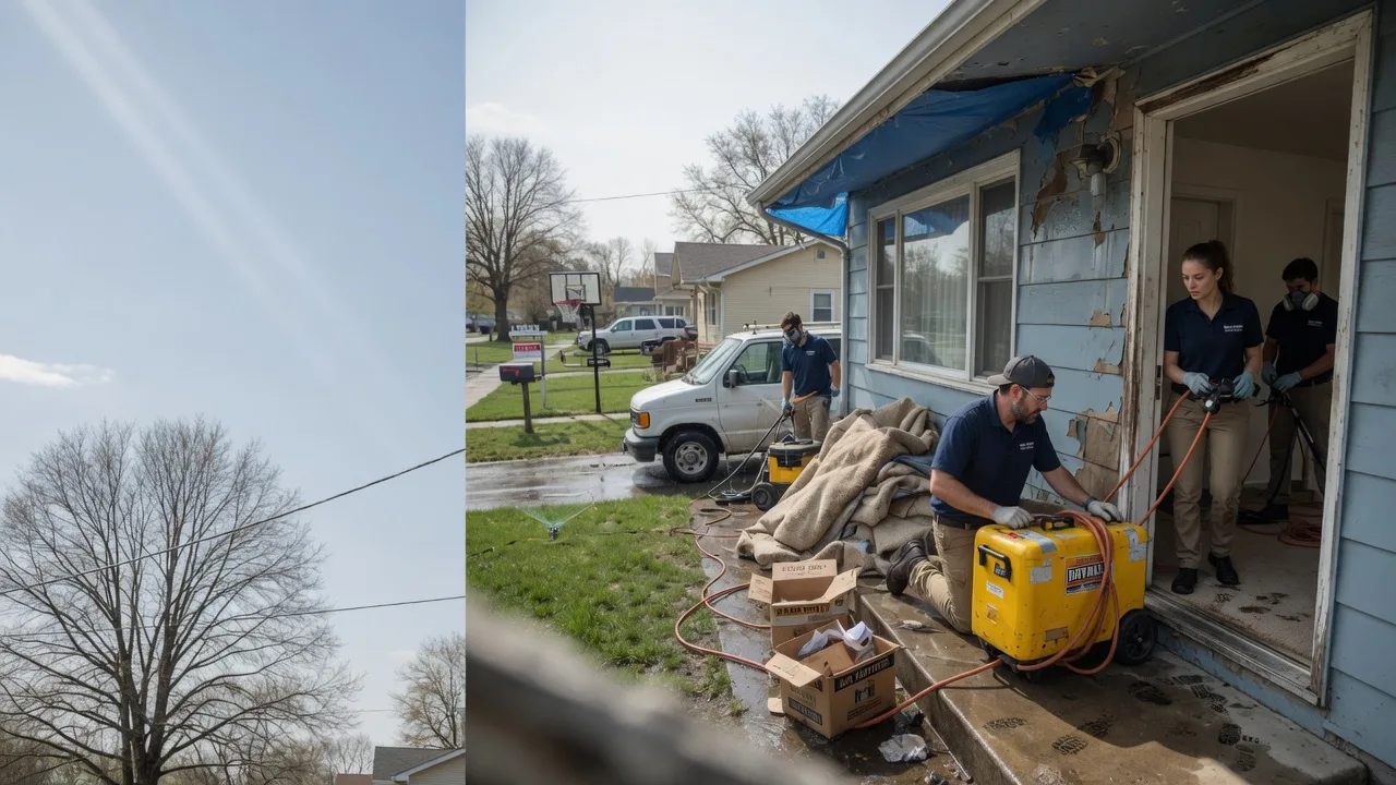 Basement Flood Cleanup in Lewellen, NE near me